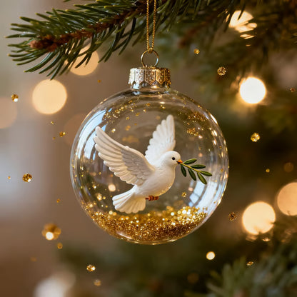 2026 ❄️ Holiday Animal Crystal Glass Ornament