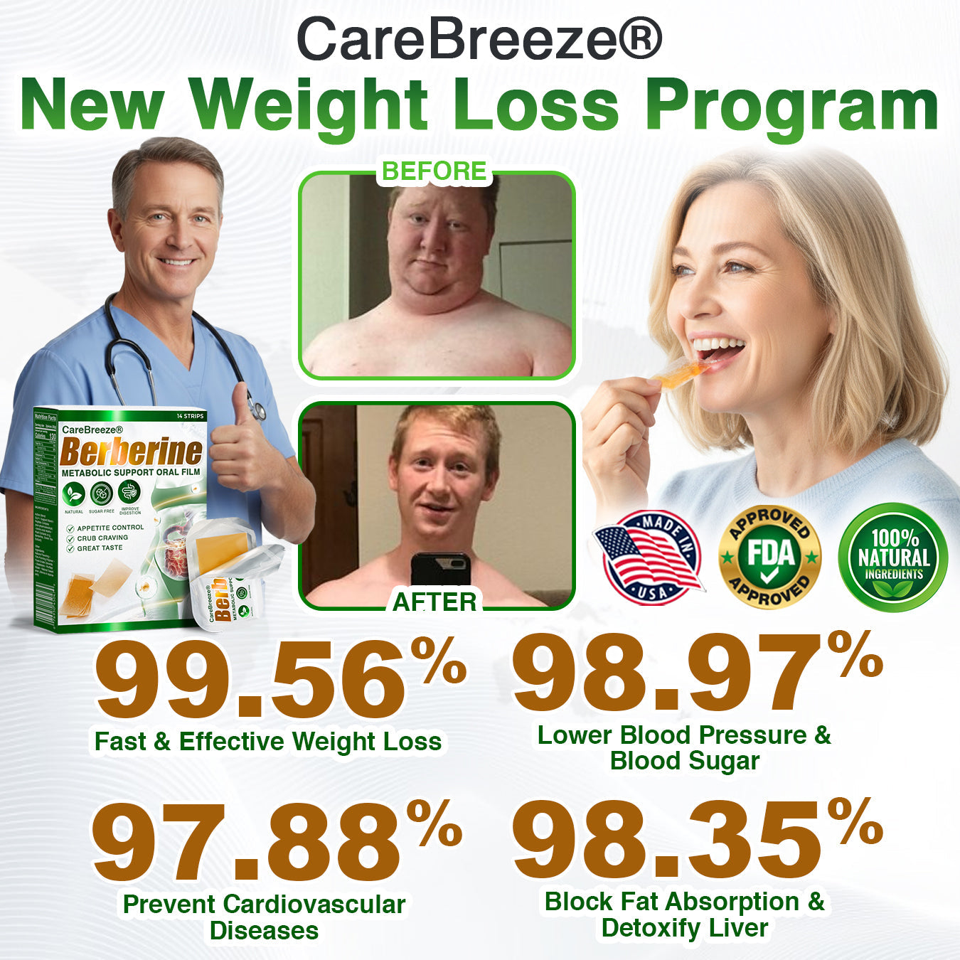 𝗖𝗮𝗿𝗲𝗕𝗿𝗲𝗲𝘇𝗲® Berberine 𝑺𝒍𝒊𝒎 𝑭𝒂𝒔𝒕 7 𝑫𝒂𝒚𝒔 Metabolic Support Oral Film (✅ 𝐓𝐚𝐫𝐠𝐞𝐭𝐬 𝐰𝐞𝐢𝐠𝐡𝐭, 𝐡𝐞𝐚𝐫𝐭, 𝐛𝐥𝐨𝐨𝐝 𝐬𝐮𝐠𝐚𝐫, 𝐬𝐥𝐞𝐞𝐩, 𝐠𝐮𝐭 & 𝐣𝐨𝐢𝐧𝐭 𝐡𝐞𝐚𝐥𝐭𝐡)