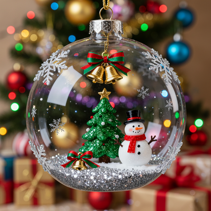 2026 🎄 Holiday Animal Crystal Glass Ornament 🎄