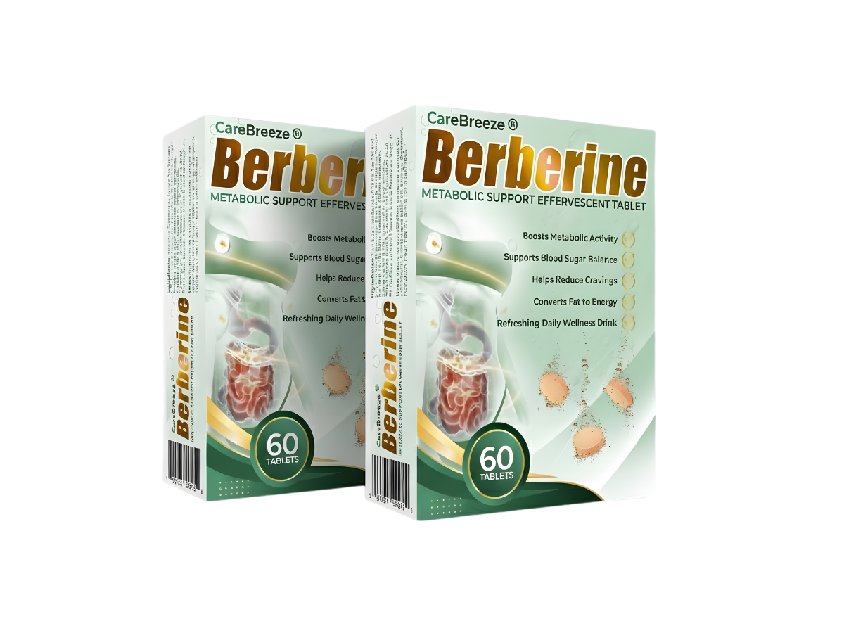 𝗖𝗮𝗿𝗲𝗕𝗿𝗲𝗲𝘇𝗲® Berberine 𝑺𝒍𝒊𝒎 𝑭𝒂𝒔𝒕 7 𝑫𝒂𝒚𝒔 Metabolic Support Effervescent Tablet