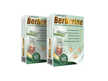 𝗖𝗮𝗿𝗲𝗕𝗿𝗲𝗲𝘇𝗲® Berberine 𝑺𝒍𝒊𝒎 𝑭𝒂𝒔𝒕 7 𝑫𝒂𝒚𝒔 Metabolic Support Effervescent Tablet