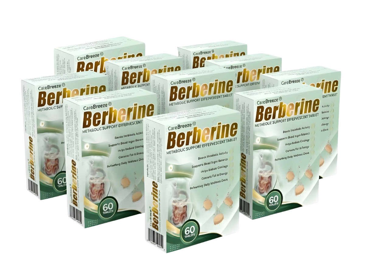 𝗖𝗮𝗿𝗲𝗕𝗿𝗲𝗲𝘇𝗲® Berberine 𝑺𝒍𝒊𝒎 𝑭𝒂𝒔𝒕 7 𝑫𝒂𝒚𝒔 Metabolic Support Effervescent Tablet