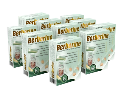 𝗖𝗮𝗿𝗲𝗕𝗿𝗲𝗲𝘇𝗲® Berberine 𝑺𝒍𝒊𝒎 𝑭𝒂𝒔𝒕 7 𝑫𝒂𝒚𝒔 Metabolic Support Effervescent Tablet